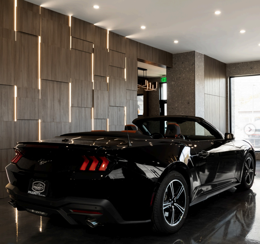 Premium retail interior